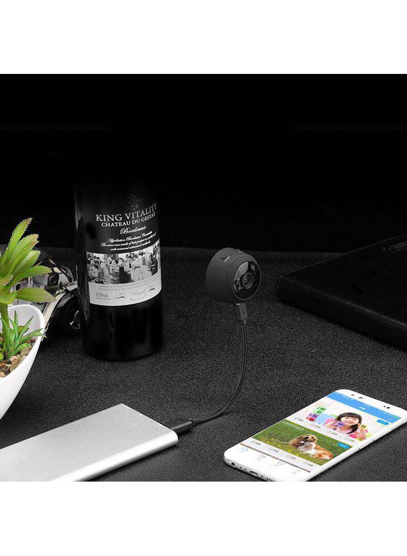 1080P Mini WiFi Outdoor Portable Cameras Black  - Image 4