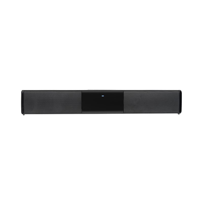Generic Portable Compact Wireless Soundbar Stereo Bluetooth Speaker Black  - Image 4