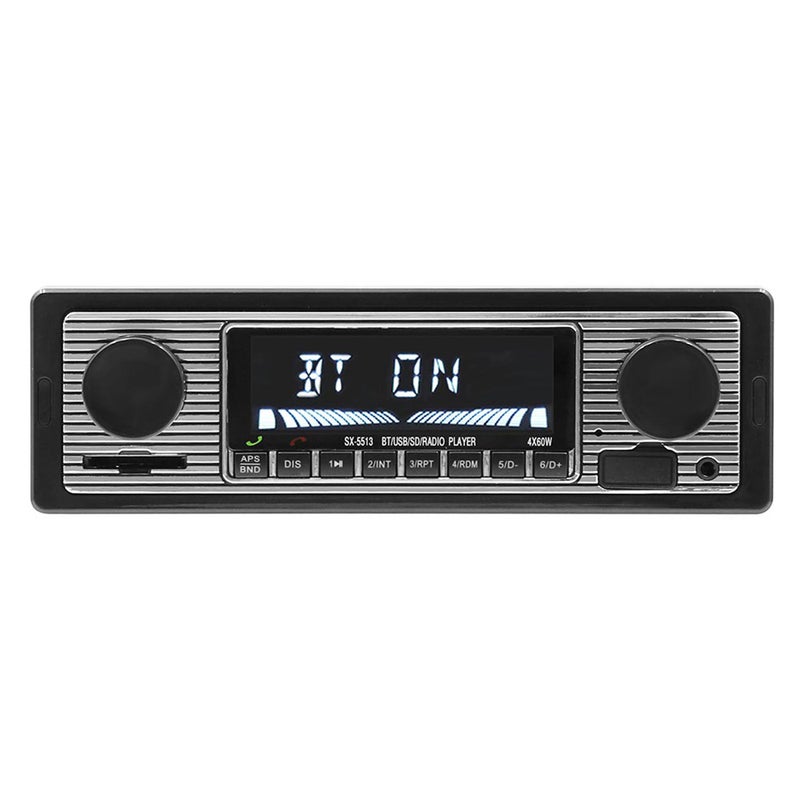 Car Stereo Bluetooth MP3 Player Silver - Image 1