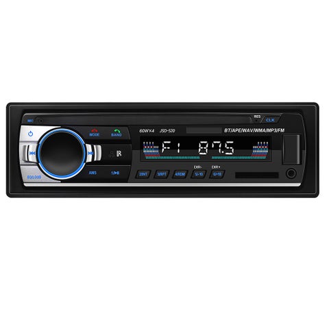 JSD-520 Bluetooth Car Audio Player Silver