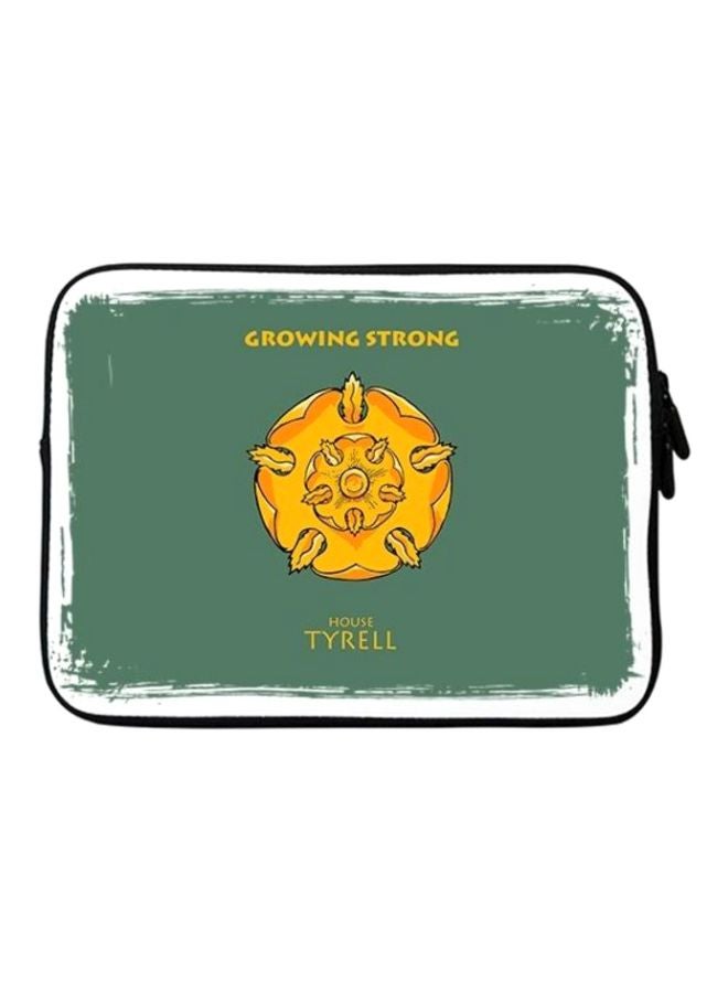 Stylizedd - Premium Designer Sleeve With Strap For 15 Inch Laptops GOT House Tyrell - Image 1