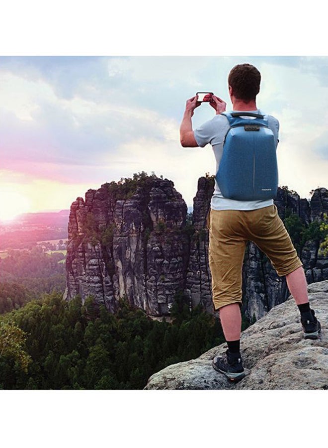 Defender-16 Anti-Theft Backpack For 16-Inch Laptop Blue