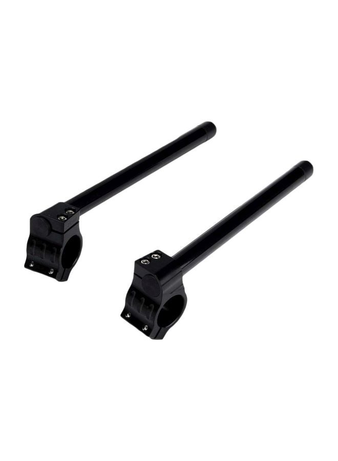Generic Pair Of Handlebar Clip-On Fork Tube For Cafe Racer Bike  - Image 1