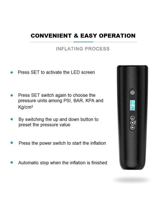 Generic Digital Rechargeable Smart Car Inflator  - Image 2