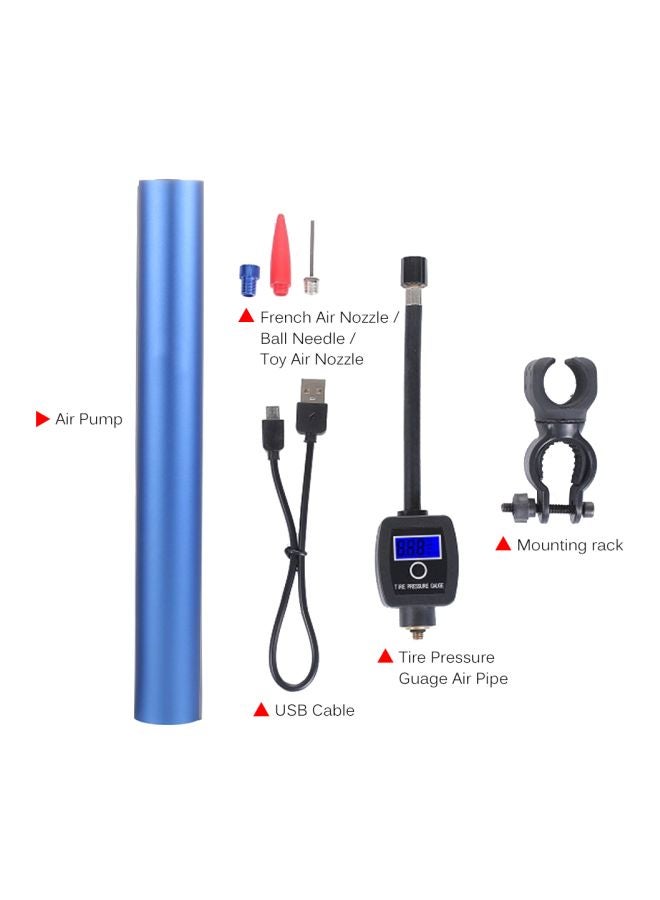 Generic Rechargeable Bicycle Tire Inflator With Digital Gauge  - Image 4