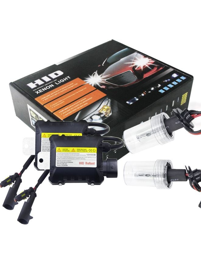 2-Piece Hid Xenon Headlight Bulbs Conversion Kit