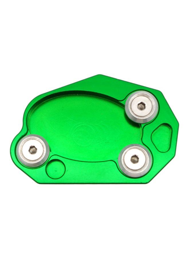 Generic Aluminium Motorcycle Kickstand Plate Pad 