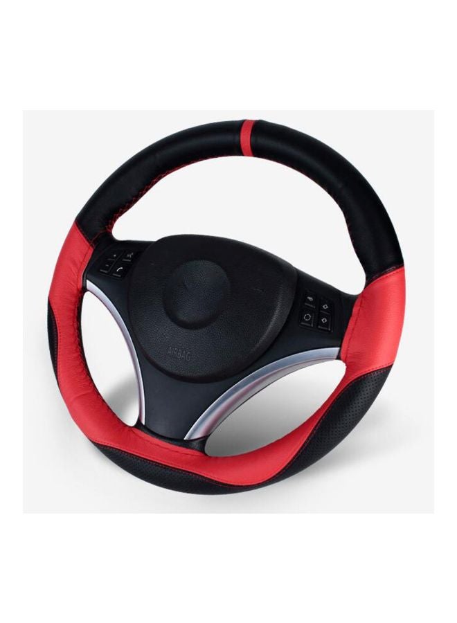 PU Leather Car Steering Wheel Cover - Image 2
