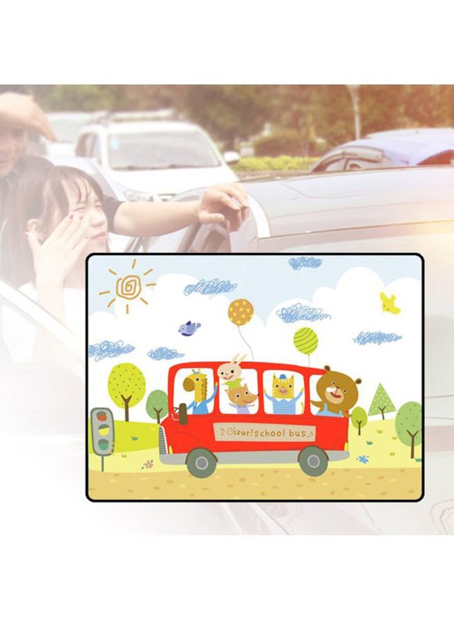 Cartoon Printed Car Sun Shade Windshield Cover - Image 5