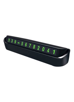 Car Temporary Parking Card Number Moving License Plate