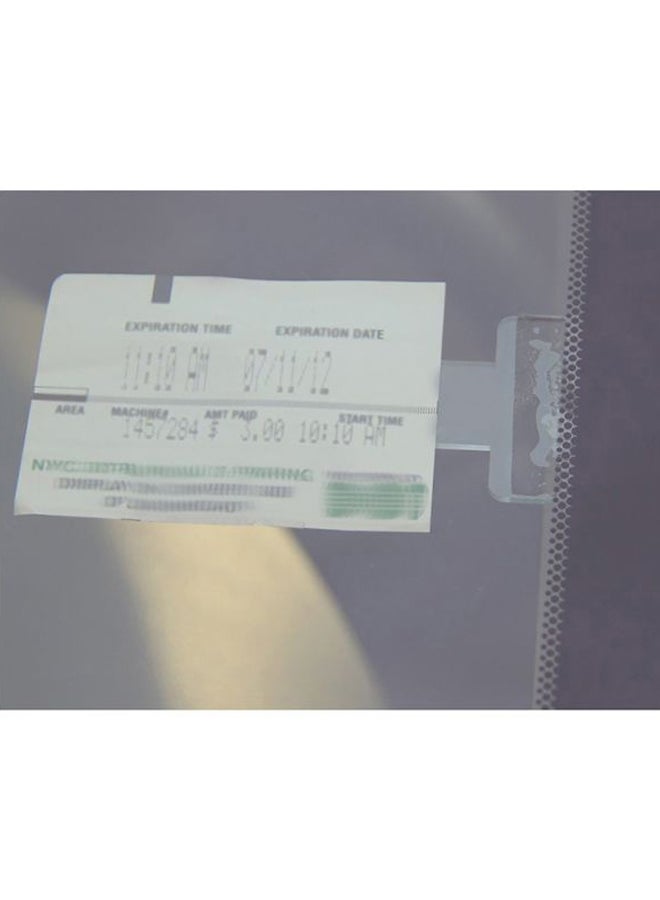Generic Car Parking Ticket Permit Card Holder - Image 4