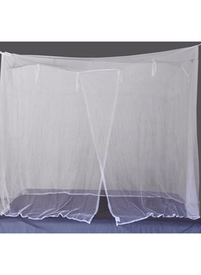 Bed Mosquito Net Polyester White 150x200x170cm - Image 2