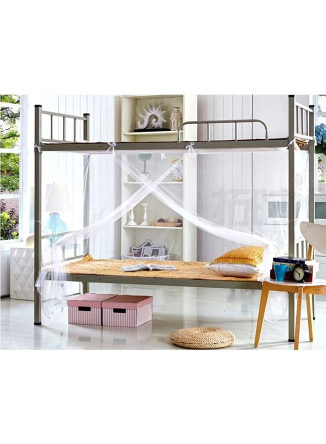Bed Mosquito Net Polyester White 1meter
