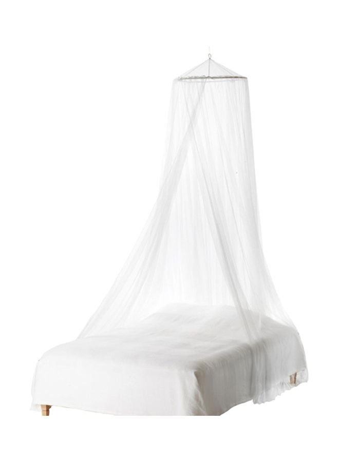 Bed Mosquito Net Polyester White 250x60x850cm