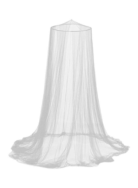Bed Mosquito Net Polyester White 250x60x850cm