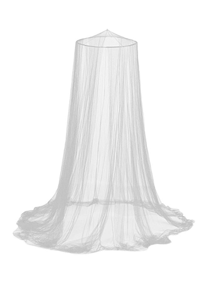 Bed Mosquito Net Polyester White 250x60x850cm