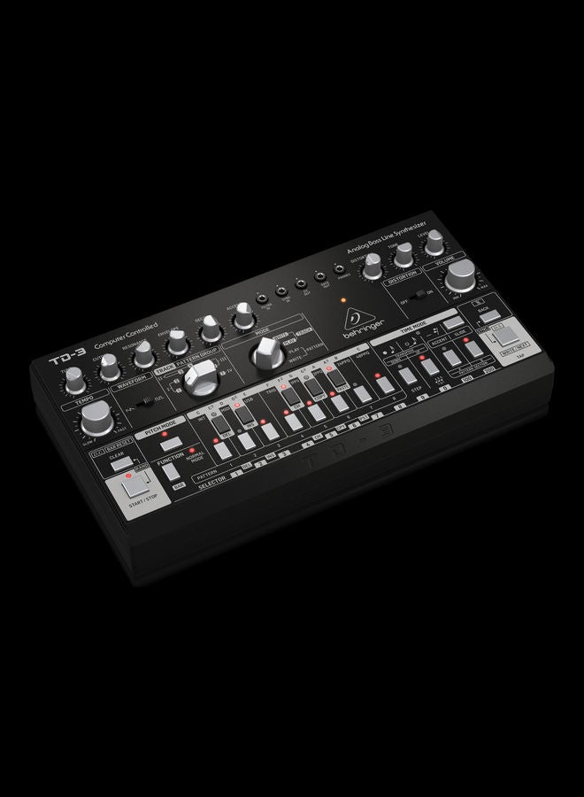 behringer Analog Bass Line Synthesizer TD3BK Black - Image 2