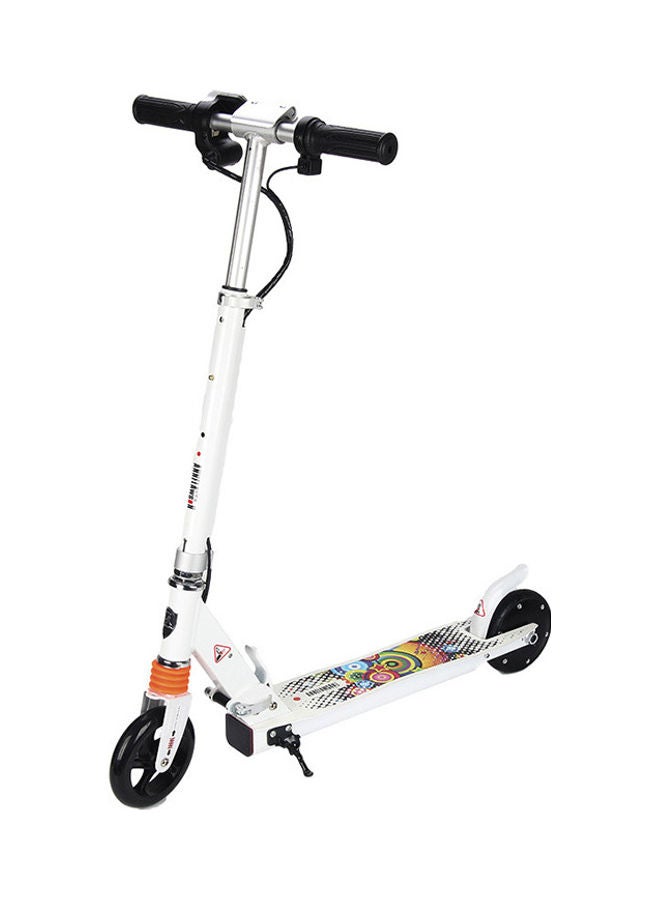 Cool Baby COOLBABY Portable folding two-wheeled electric scooter-white 108*49*43cm - Image 1