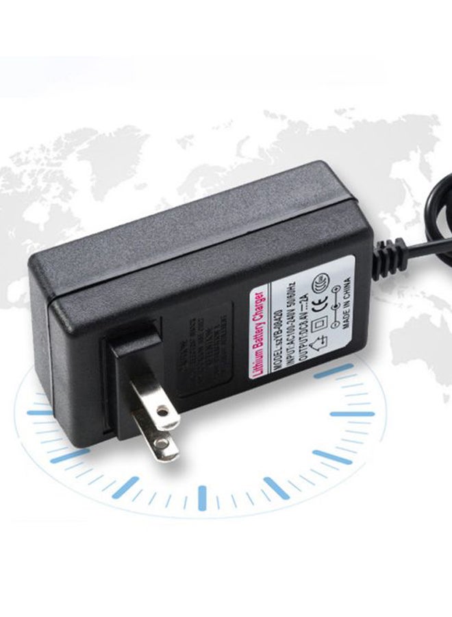 Generic - Lithium Battery Charger Adapter Black - Image 1