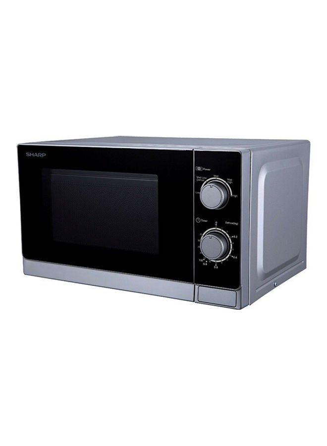 شارب فرن غاز مايكروويف 20 L 800 W R-20CR(S) فضي/أسود 