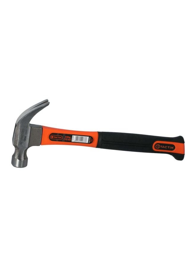 Tactix Claw Hammer Silver/Orange/Black 340grams
