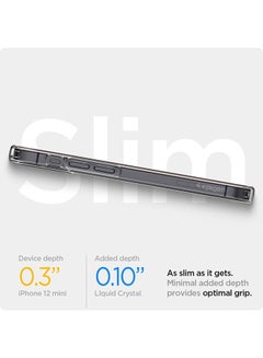 Generic Liquid Crystal designed for iPhone 12 Mini case/cover Crystal Clear  - Image 4