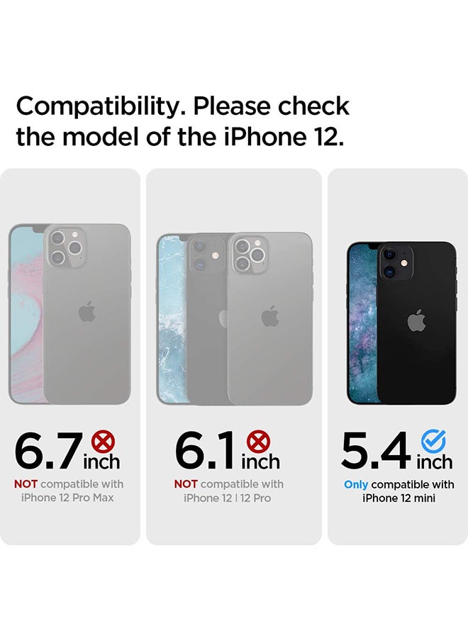 Spigen Rugged Armor for iPhone 12 Mini Case Cover (5.4 inch) - Matte Black - Image 3