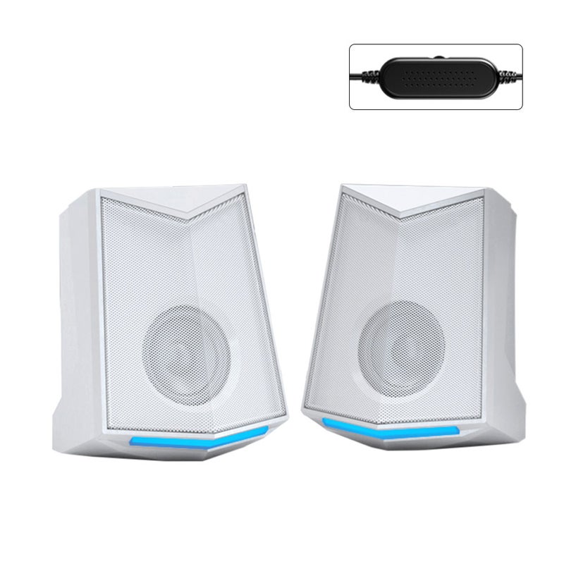 V-115 Audio 2.0 Channel Subwoofer Speaker For Standard Version White  - Image 1