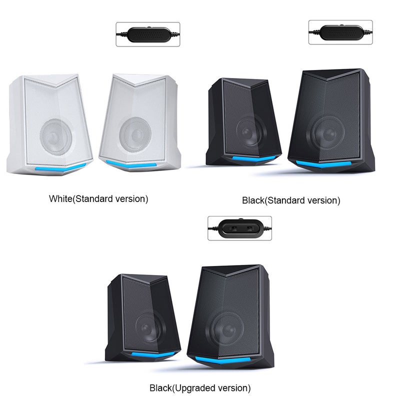 V-115 Audio 2.0 Channel Subwoofer Speaker For Standard Version White  - Image 4