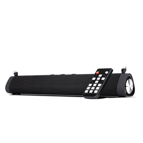 Subwoofer Soundbar Bluetooth Speaker With Remote Control Black