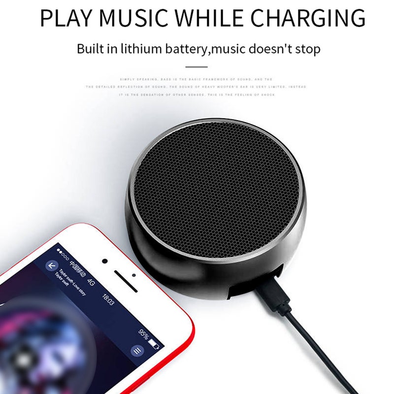 Handsfree Mini Wireless Bluetooth Speaker Black - Image 2