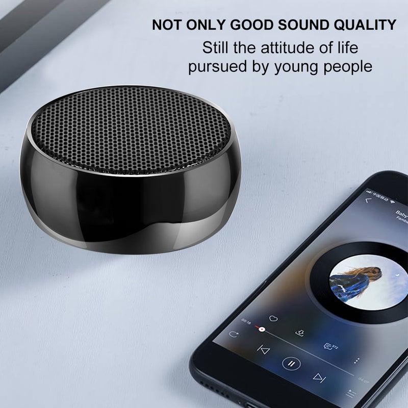 Handsfree Mini Wireless Bluetooth Speaker Black - Image 5