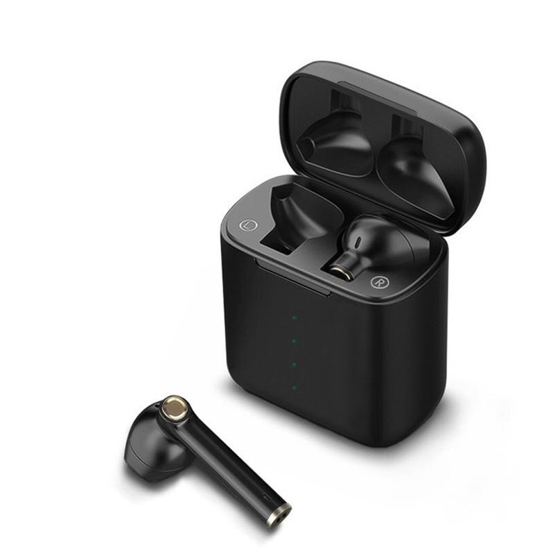 Generic - HD-S16 TWS Wireless BT Headset Sports Earphones Black - Image 1