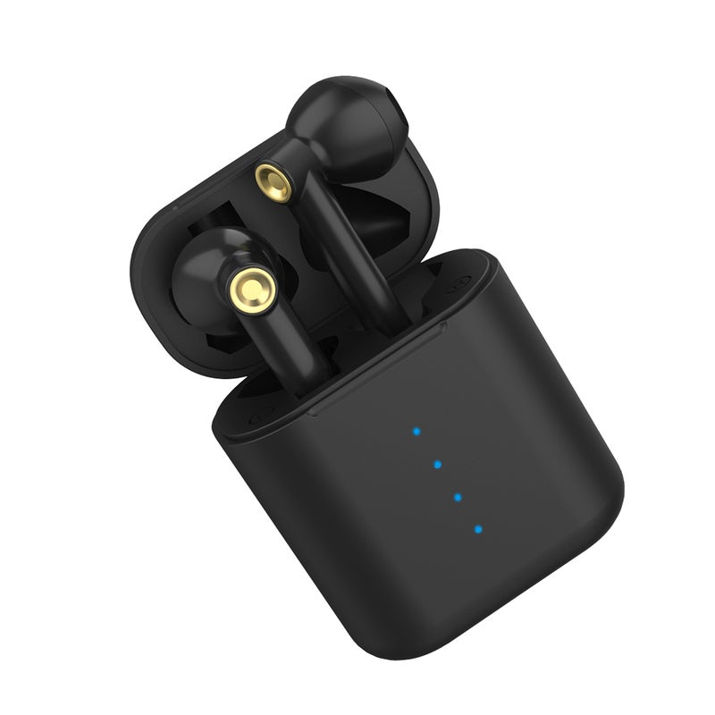 Generic - HD-S16 TWS Wireless BT Headset Sports Earphones Black - Image 1