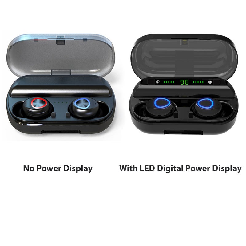 Generic - V10 TWS BT 5.0 Wireless Earphones Black - Image 1