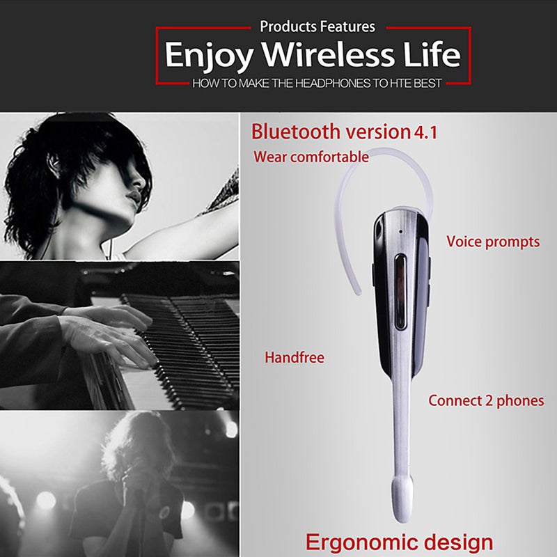Generic - V10 TWS BT 5.0 Wireless Earphones White - Image 1