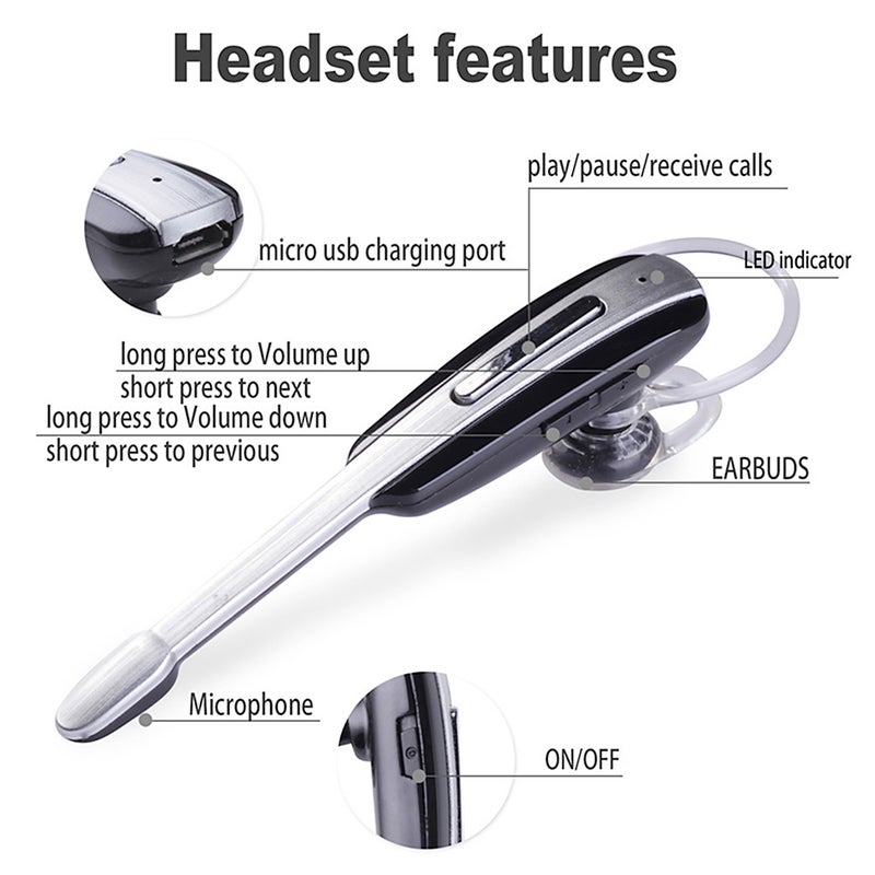 Generic - V10 TWS BT 5.0 Wireless Earphones White - Image 1