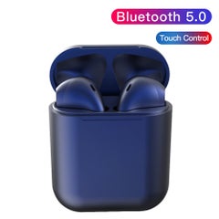 Inpods 12 TWS Earphones Wireless Headset Sports Earbuds Dark Blue