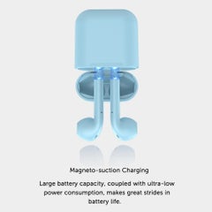 Generic Inpods 12 TWS Earphones Wireless Headset Sports Earbuds Light Blue  - Image 2