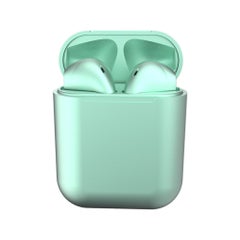 Generic Inpods 12 TWS Earphones Wireless Headset Sports Earbuds Light Green  - Image 1