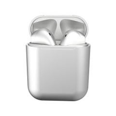 Generic Inpods 12 TWS Earphones Wireless Headset Sports Earbuds White/Silver  - Image 5