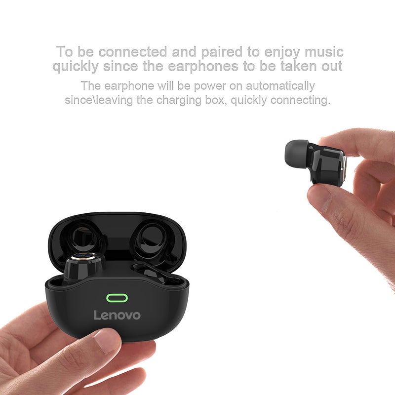 Lenovo - X18 TWS Earphones Wireless Headset White - Image 1