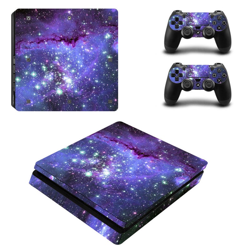 PlayStation 4 Slim Game Stickers With Breathable Black - Image 1
