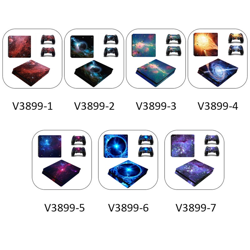 PlayStation 4 Slim Game Stickers With Breathable Black - Image 2
