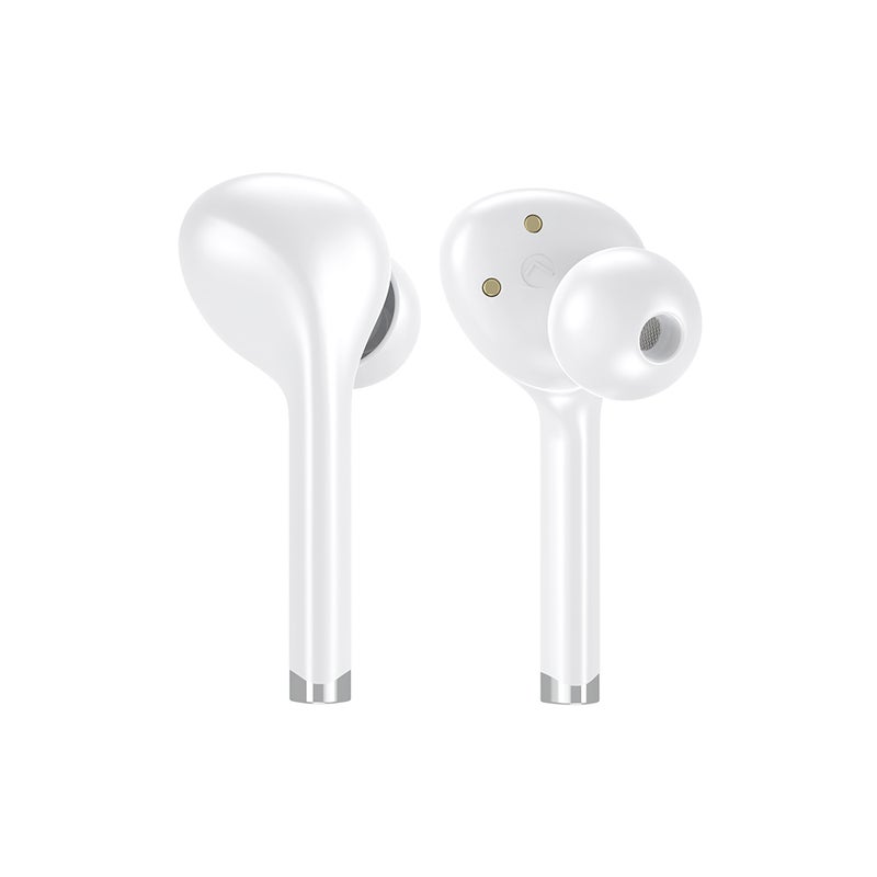 Generic - Bluetooth Wireless Earbuds With Charging Case And Microphone White - Image 1