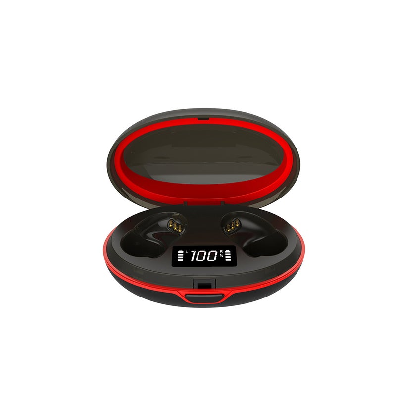 Generic - Wireless Bluetooth Earphone With Microphone Black - Image 1