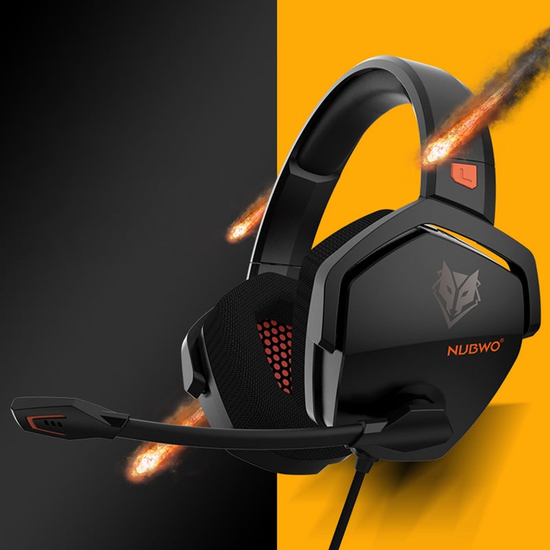 نوبو سماعة رأس سلكية توضع فوق الأذن مع ميكروفون طراز N16 أسود - Image 5