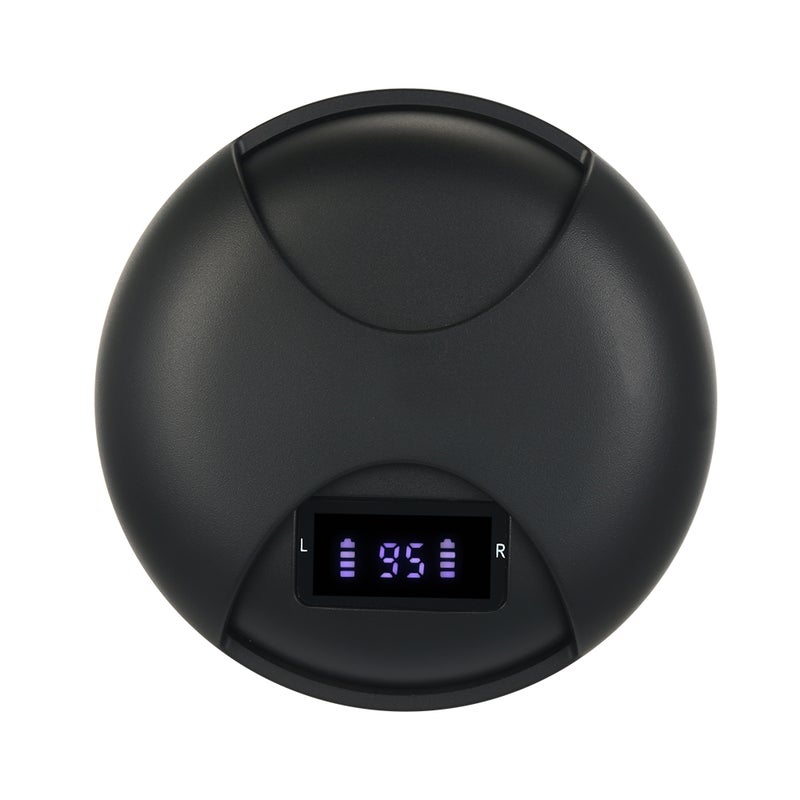 Generic - Bluetooth Wireless Earphones With Microphone Black - Image 1