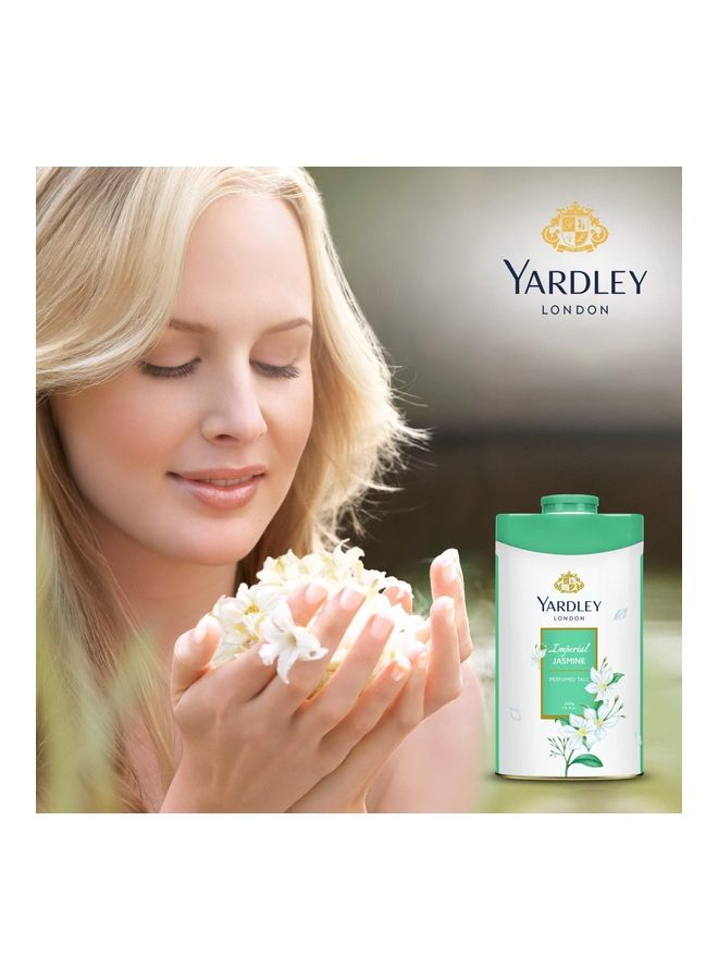 Yardley Jasmine Perfumed Talcum Body Powder 250grams - Image 3