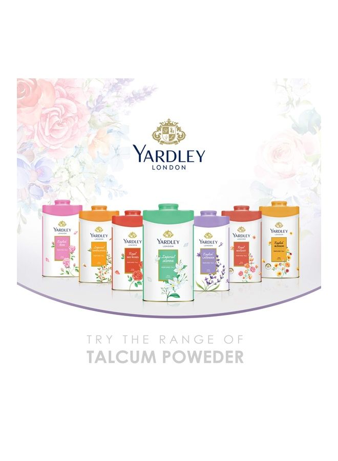 Yardley Jasmine Perfumed Talcum Body Powder 250grams - Image 5